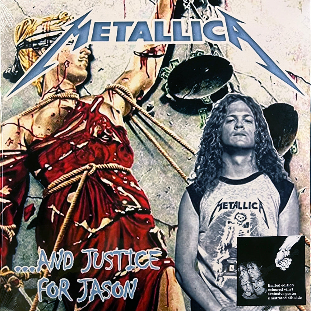 METALLICA 2xLP …And Justice For Jason (Red Coloured Vinyls) with Poster