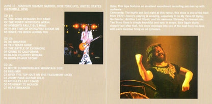 LED ZEPPELIN BOX SET 19xCD Mystery Train - United States Of America 1977
