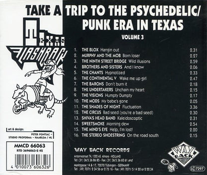 VARIOUS CD Texas Flashback Volume 3