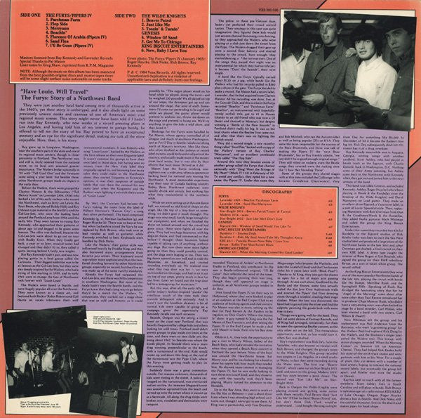 THE WILDE KNIGHTS A.K.A. Furys, Pipers IV LP Beaver Patrol