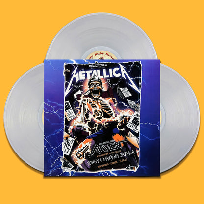 METALLICA 3xLP+2CD BOX SET Celebration Night (Crystal Clear Coloured) 320 Copies
