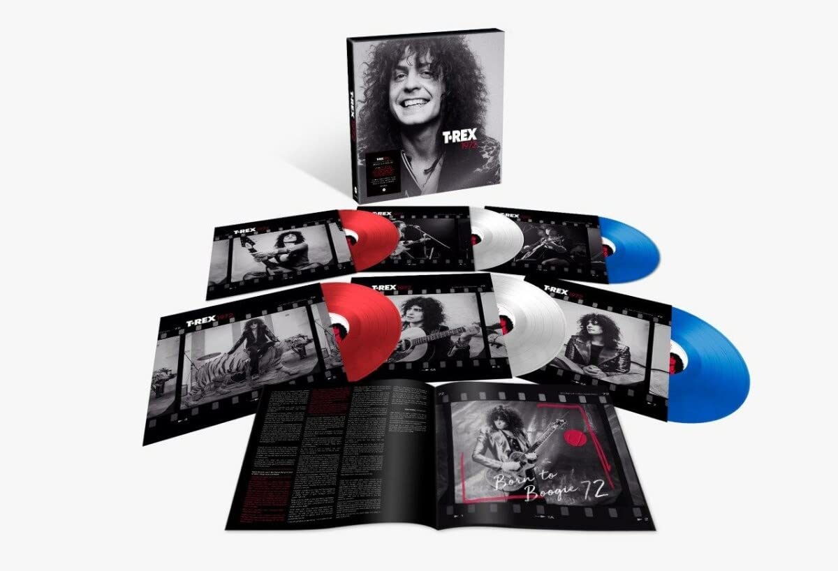 T. REX 6xLP BOX SET 1972 - 50th Anniversary Deluxe (Coloured Vinyls)