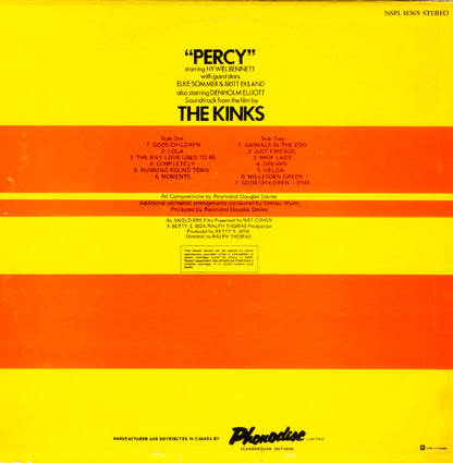 THE KINKS CD Percy (Vinyl Replica Mini Lp Style Edition)