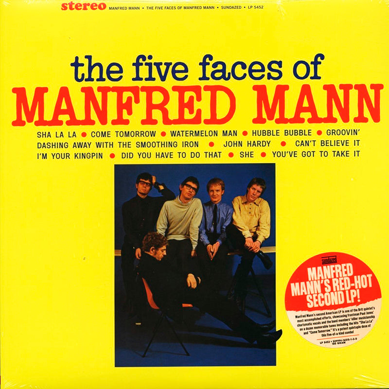 MANFRED MANN LP The Five Faces Of Manfred Mann