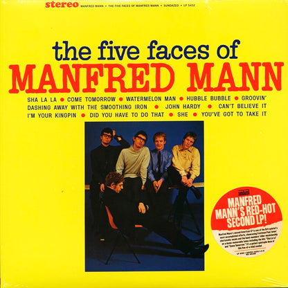 MANFRED MANN LP The Five Faces Of Manfred Mann