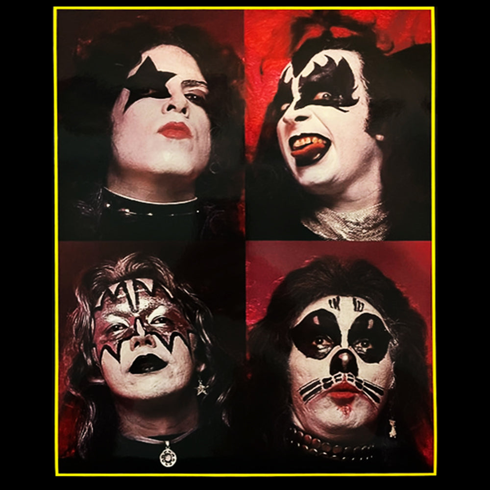 KISS LP On Tour! April 1st, 1974 Cleveland (Yellow Coloured Vinyl)