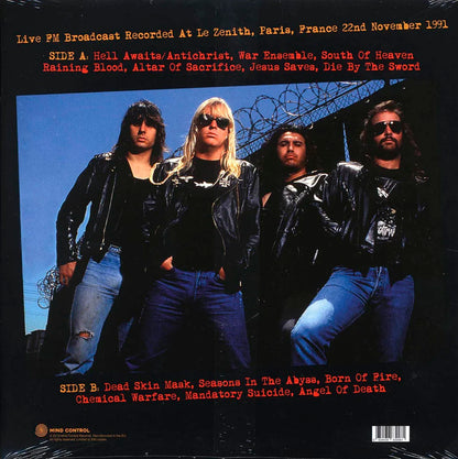 SLAYER LP Praying To Satan: Recorded At Le Zenith, Paris, France 1991