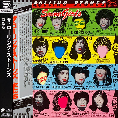 ROLLING STONES CD Some Girls (Remastered Japan SHM-CD) Die Cut Cover