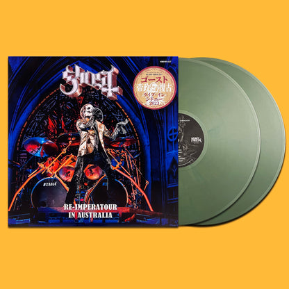 GHOST 2xLP Re-imperatour in Australia (Green Chrome Coloured Vinyls) + Poster