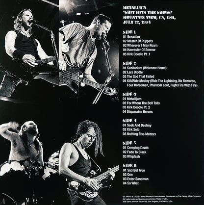 METALLICA 3xLP Shit Hits The Sheds (Orange Coloured Vinyls) PROMO Edition