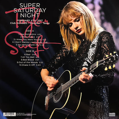 TAYLOR SWIFT LP Super Saturday Night 2017 (Pink Coloured Vinyl)