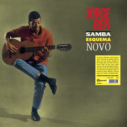 JORGE BEN LP Samba Esquema Novo (Clear Coloured Vinyl) 500 Numbered Copies