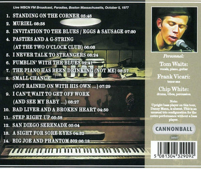 TOM WAITS CD The Voiced Piano Man