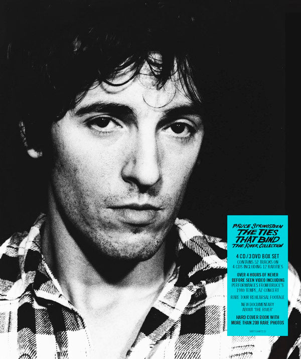 BRUCE SPRINGSTEEN BOX SET 4xCD+3xDVD The Ties That Bind: The River Collection