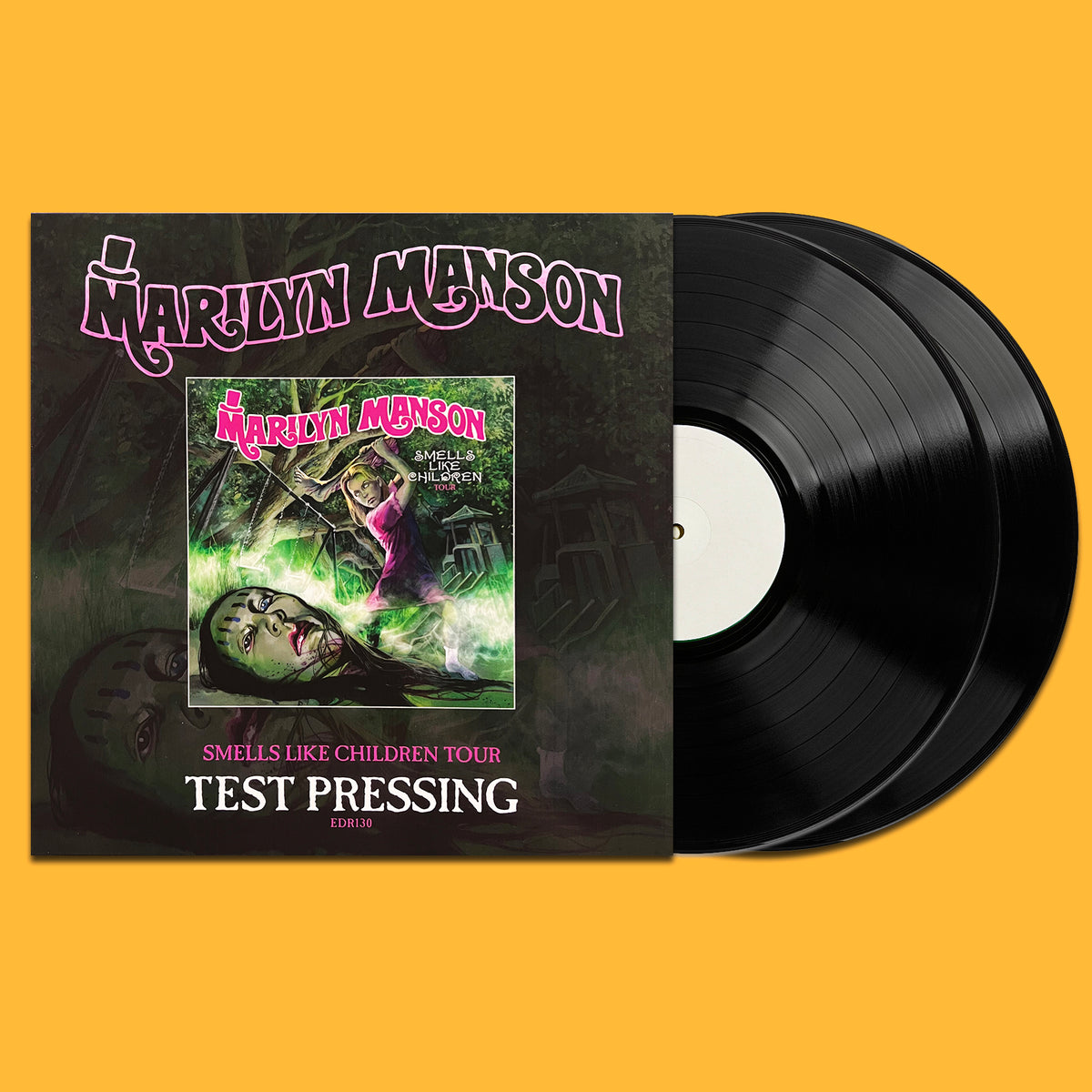 MARILYN MANSON 2xLP Smells Like Children Tour (TEST PRESSING)