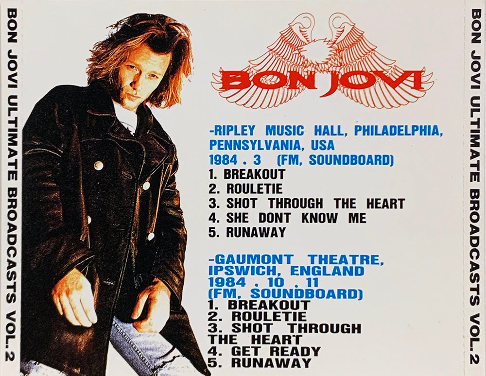 BON JOVI CD Ultimate Broadcasts Vol. 2