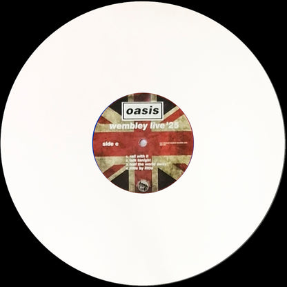 OASIS 3xLP BOX SET Wembley Live 25 (White Coloured Vinyls) 300 Numbered Copies