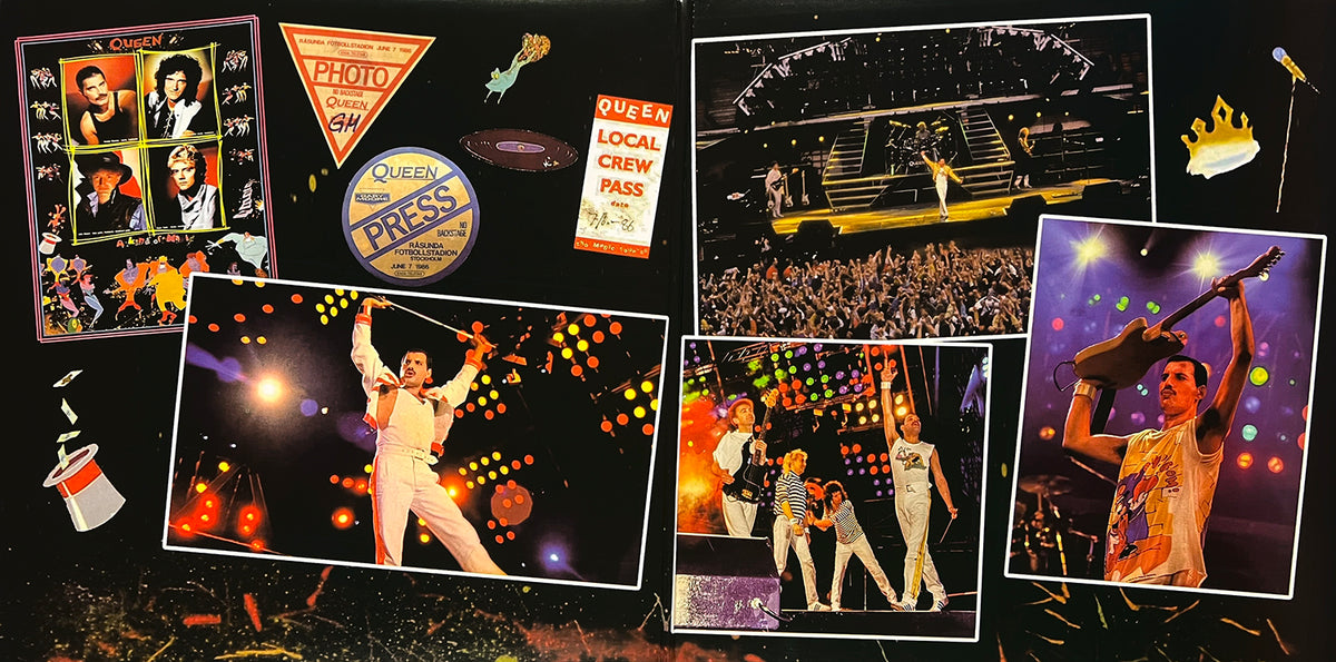 QUEEN 2xLP Magic Night In Stockholm (Yellow & Pink Crystal Colour) 320 Numbered