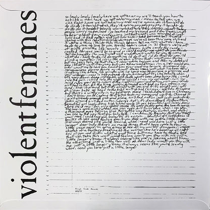 VIOLENT FEMMES LP Violent Femmes (180 Gram Heavyweight Vinyl)