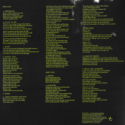 NICK DRAKE LP Pink Moon (Gatefold Cover)