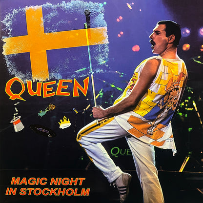 QUEEN 2xLP Magic Night In Stockholm (Blue & Pink Crystal Colour) 320 Numbered