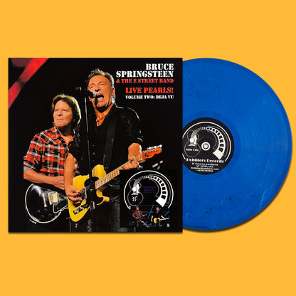 BRUCE SPRINGSTEEN LP Live Pearls! Volume Two: Deja Vu (Blue Marbled) 100 Copies