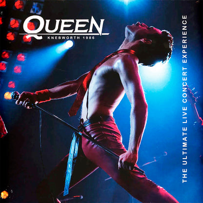 QUEEN LP Knebworth 1986 (Red Marbled Coloured Vinyl) 500 Numbered Copies