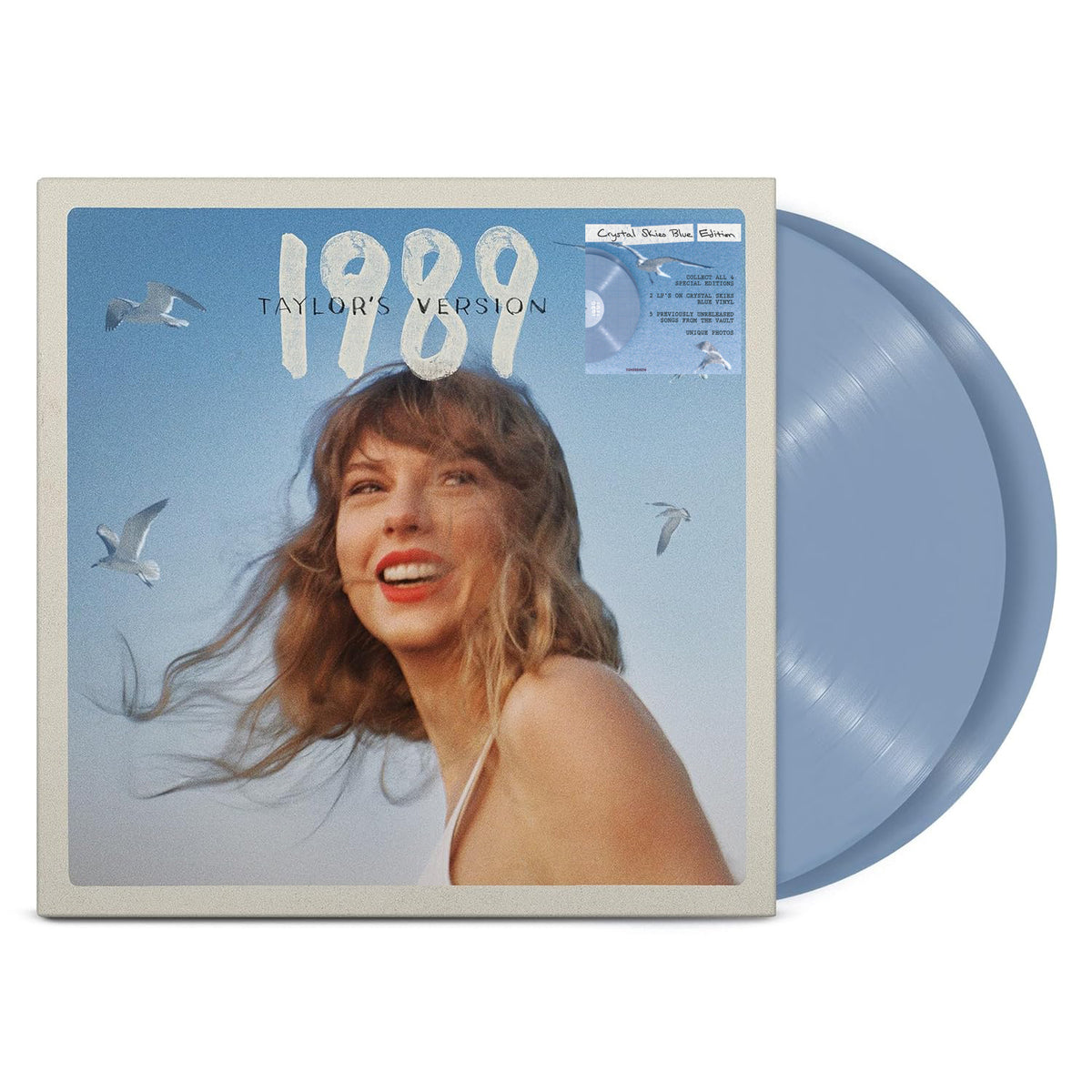 TAYLOR SWIFT 2xLP 1989 (Taylor's Version) (Crystal Skies Blue Coloured Edition)