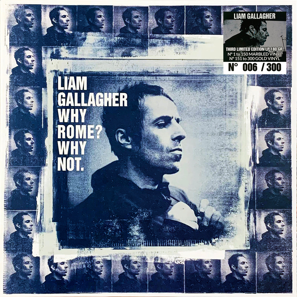 LIAM GALLAGHER LP WHY ROME? WHY NOT (Marbled Coloured Numbered Vinyl)