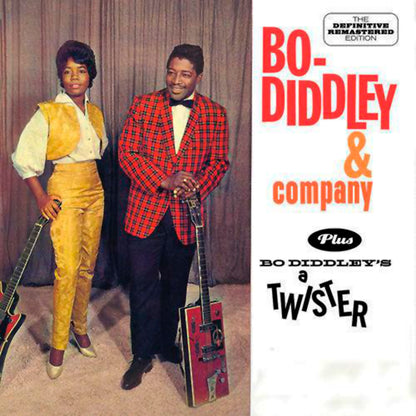 BO DIDDLEY CD Bo Diddley & Company Plus Bo Diddley's A Twister
