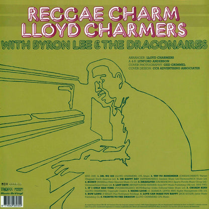 LLOYD CHARMERS LP Reggae Charm (Orange Colour) Music On Vinyl