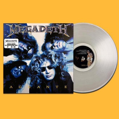 MEGADETH LP Aguante (Crystal Colour Vinyl 50 Numbered Copies) SPECIAL EDITION