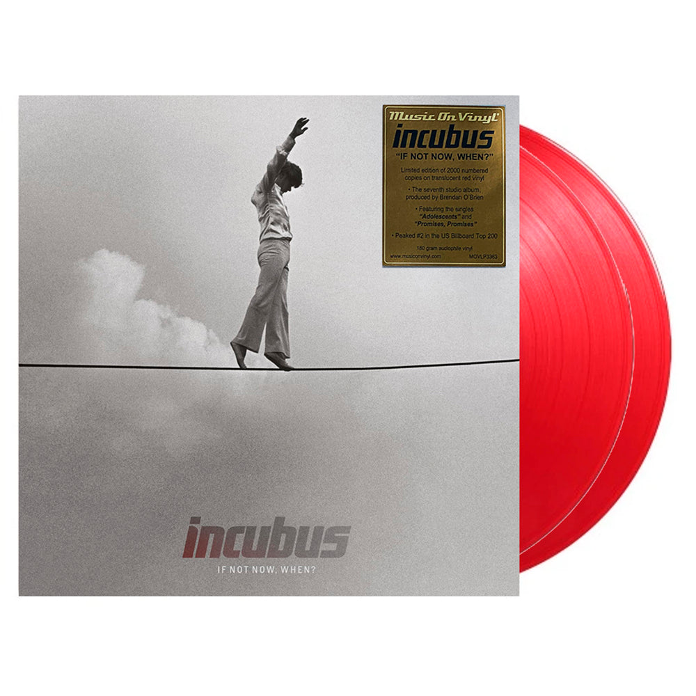 INCUBUS 2xLP If Not Now, When? (Red Translucid Colour) Music On Vinyl