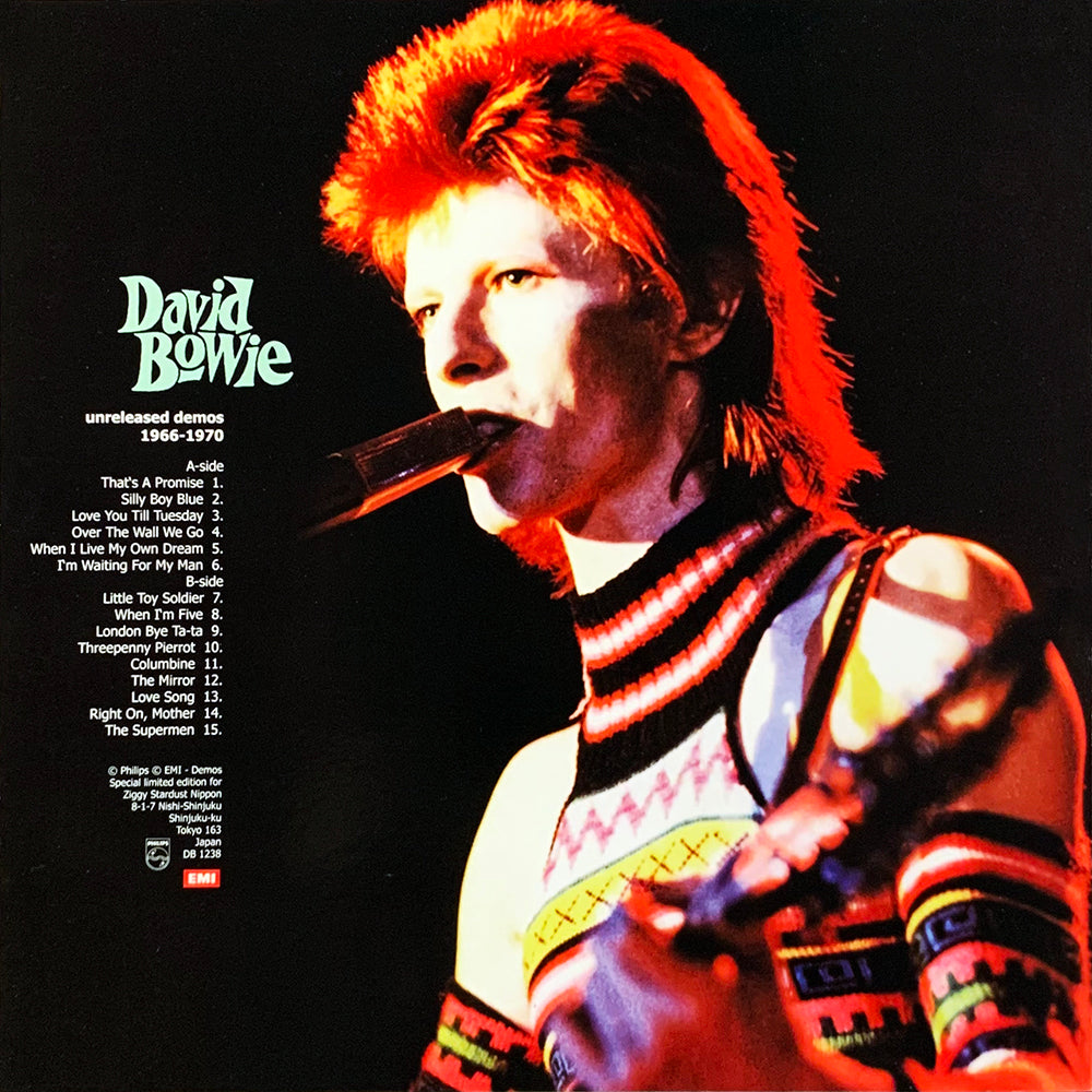 DAVID BOWIE LP Unreleased Demos 1966-1970 (Picture Disc with Cover)
