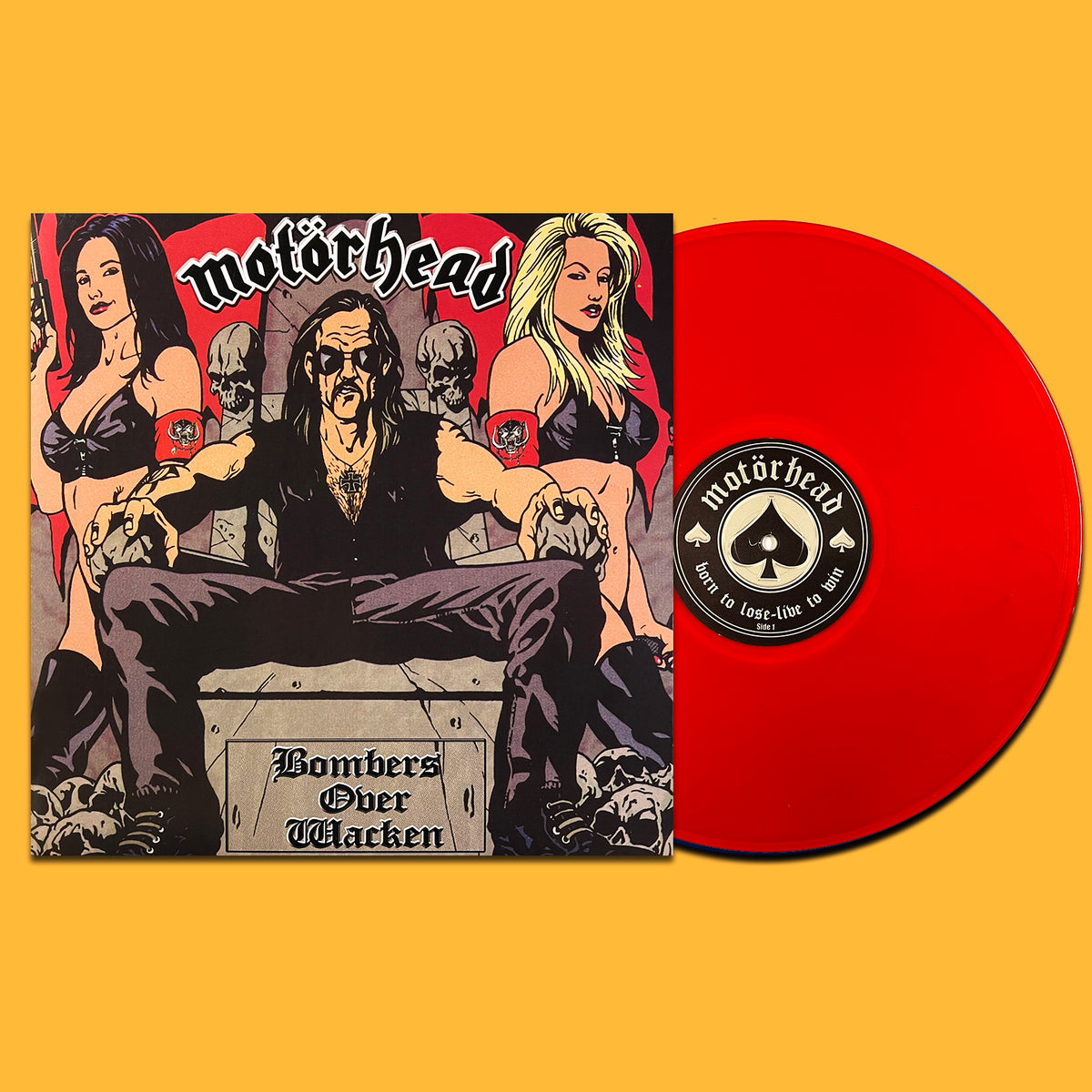 MOTORHEAD LP Bombers over Wacken (Red Coloured Vinyl Deluxe Pop Up Cover)
