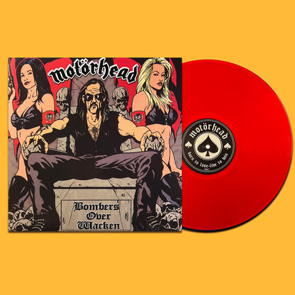MOTORHEAD LP Bombers over Wacken (Red Coloured Vinyl Deluxe Pop Up Cover)