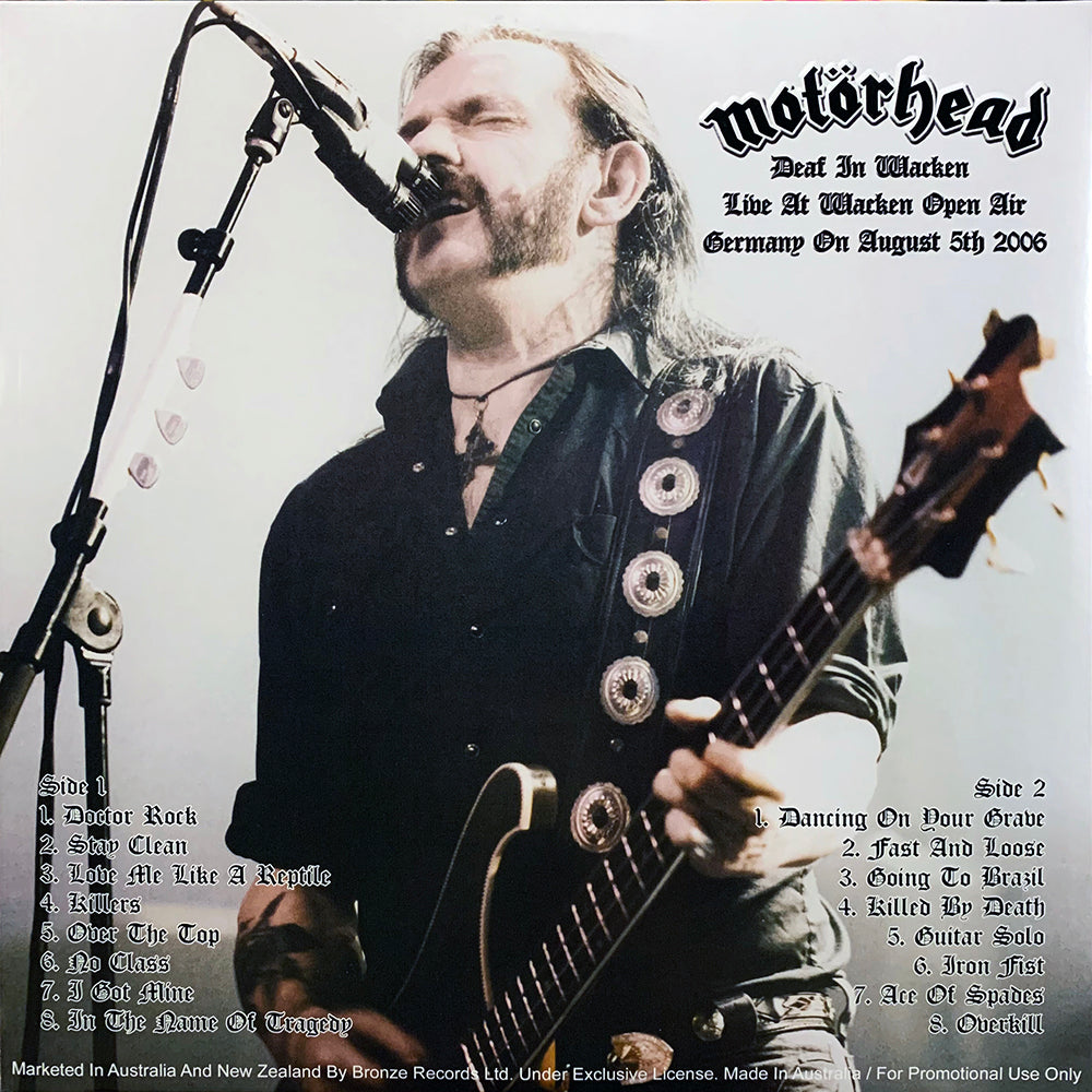 MOTORHEAD LP Deaf In Wacken (Deluxe Pop Up Cover)