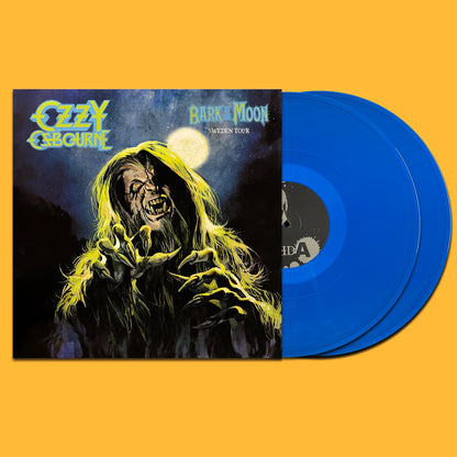 OZZY OSBOURNE 2xLP Bark At The Moon Sweden Tour (Blue Translucid Colour Vinyls)