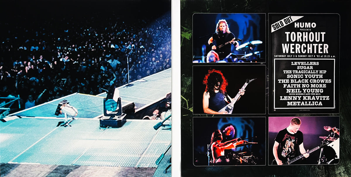 METALLICA 3xLP Werchter ’93 (Blue Turquoise Coloured Vinyls)