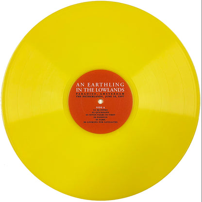 DAVID BOWIE 2xLP An Earthling In The Lowlands (Yellow Coloured Vinyls Numbered)