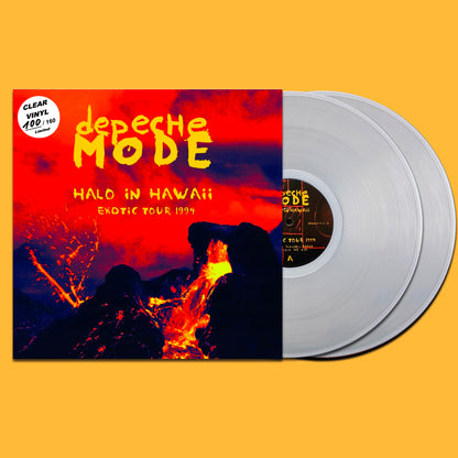 DEPECHE MODE 2xLP Halo In Hawaii (Exotic Tour 1994) (Clear Coloured Vinyls)