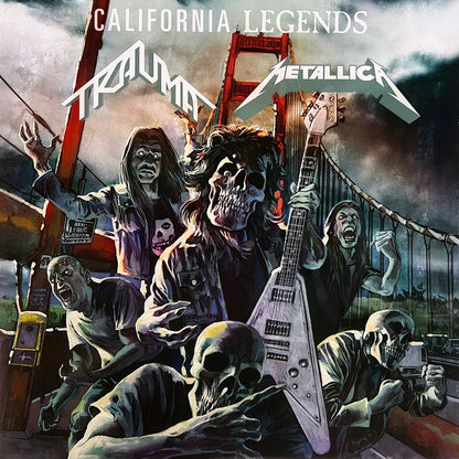 TRAUMA / METALLICA LP California Legends (Swirl Marbled Colour Vinyl)