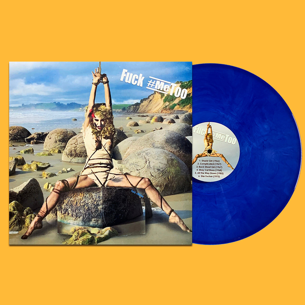 ROLLING STONES LP Fuck Me Too (Sexist Songs) Fuck #MeToo (Blue Coloured Vinyl)