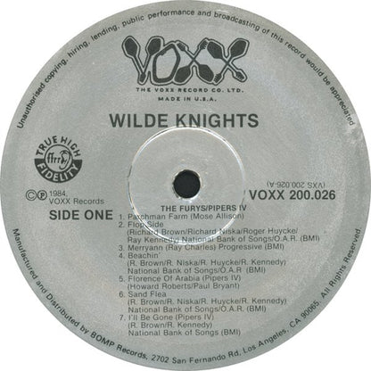 THE WILDE KNIGHTS A.K.A. Furys, Pipers IV LP Beaver Patrol