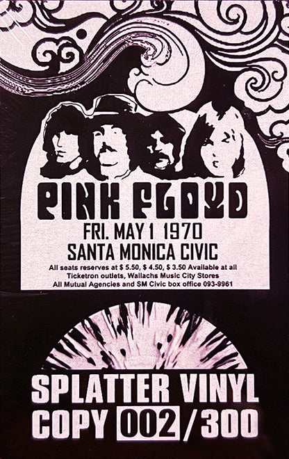 PINK FLOYD 3xLP BOX SET Santa Monica May 1970 (Splatter Coloured Vinyls)
