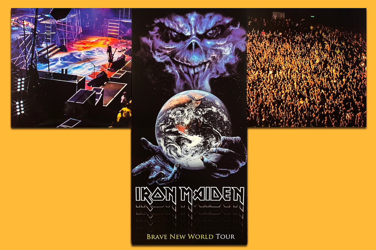 IRON MAIDEN 3xLP Scream for me Essen (Crystal Green Colour 320 Numbered Copies)