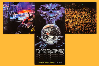 IRON MAIDEN 3xLP Scream for me Essen (Crystal Green Colour 320 Numbered Copies)