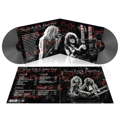 JIMMY PAGE & ROBERT PLANT 2xLP San Jose 95 (Silver Coloured Vinyl)