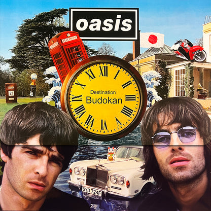 OASIS 2xLP Destination Budokan (Purple & Yellow Coloured) 320 Numbered Copies