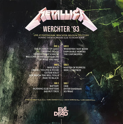 METALLICA 3xLP Werchter ’93 (TEST PRESSING)